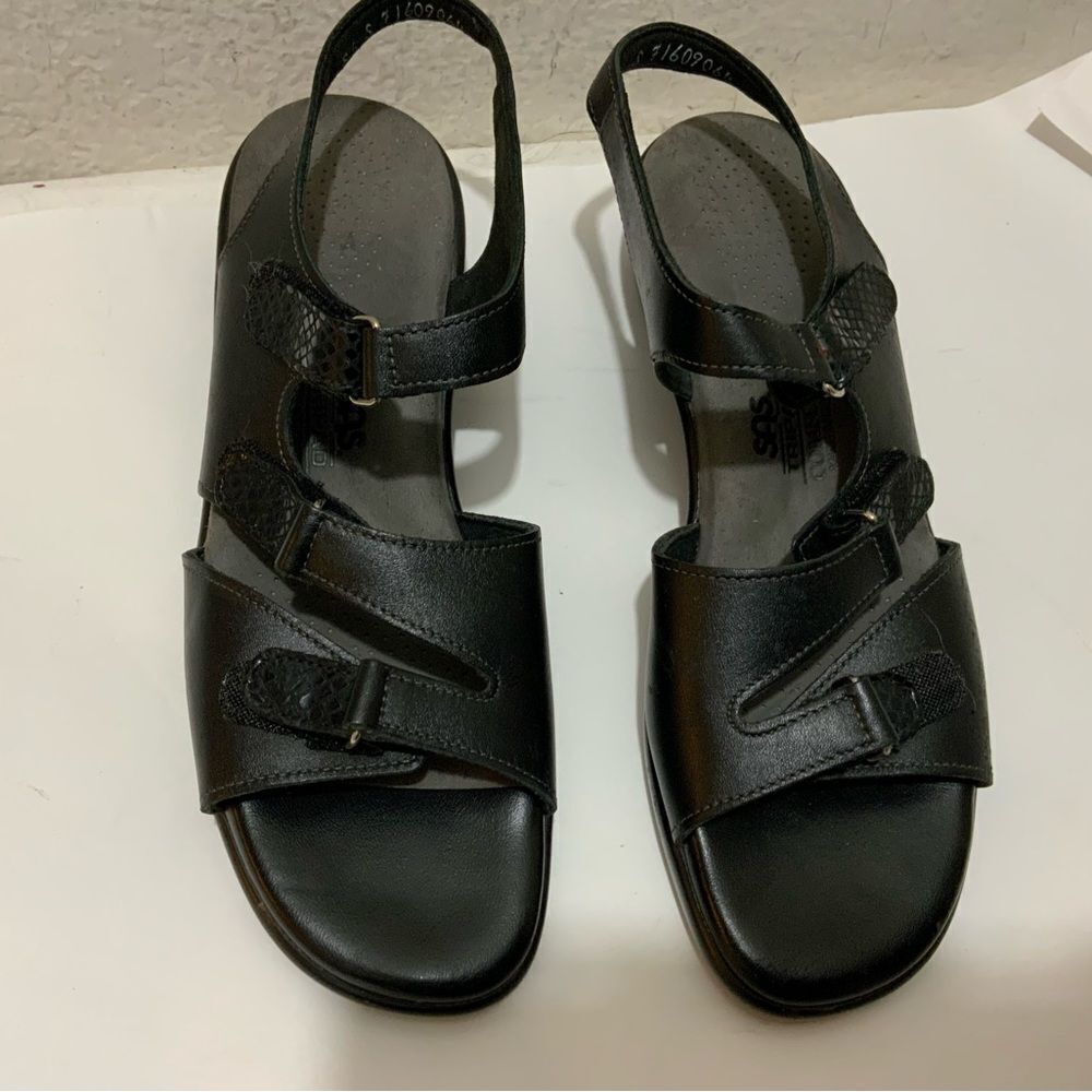 SAS Tabby Slingback Sandal in Black 8.5S